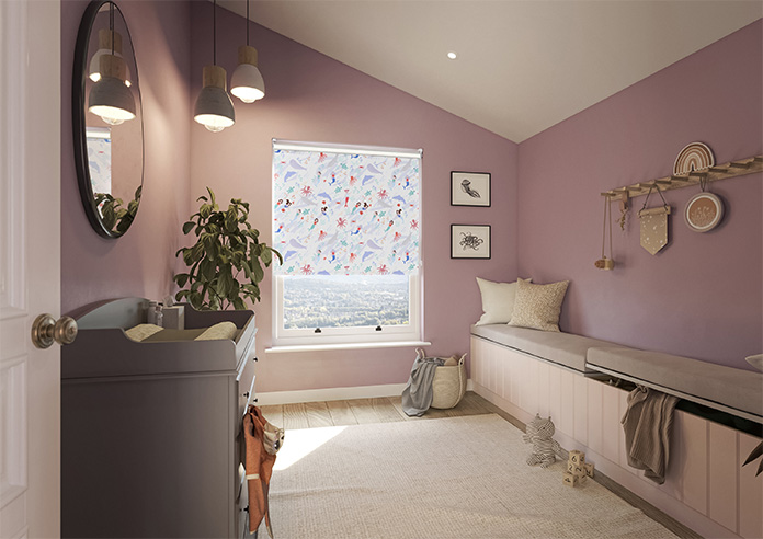 Mermaids, Ocean Blues - Roller Blind - Image 7